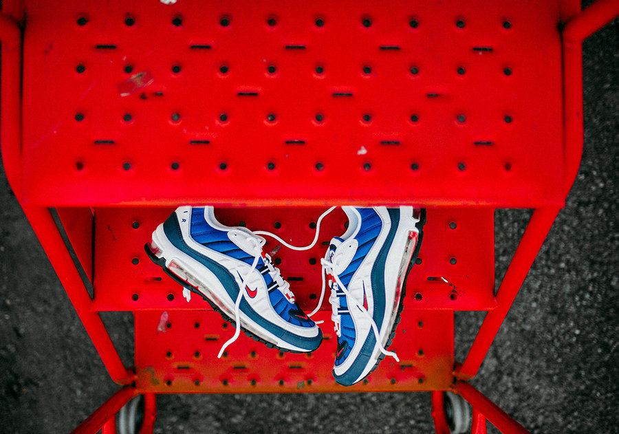 Nike,Air Max 98,640744-100 本月正式发售!高达配色 Air Max 98 官图美图同期曝光 Nike,Air Max 98,640744-100 本月正式发售!高达配色 Air Max 98 官图美图同期曝光