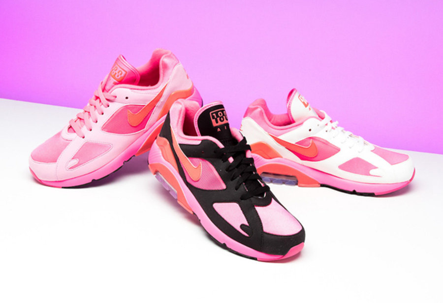 CDG,Air Max 180,Nike,AO4641-60 传闻下月登场 !三款联名 CdG x Air Max 180 实物细节近赏 CDG,Air Max 180,Nike,AO4641-60 传闻下月登场 !三款联名 CdG x Air Max 180 实物细节近赏