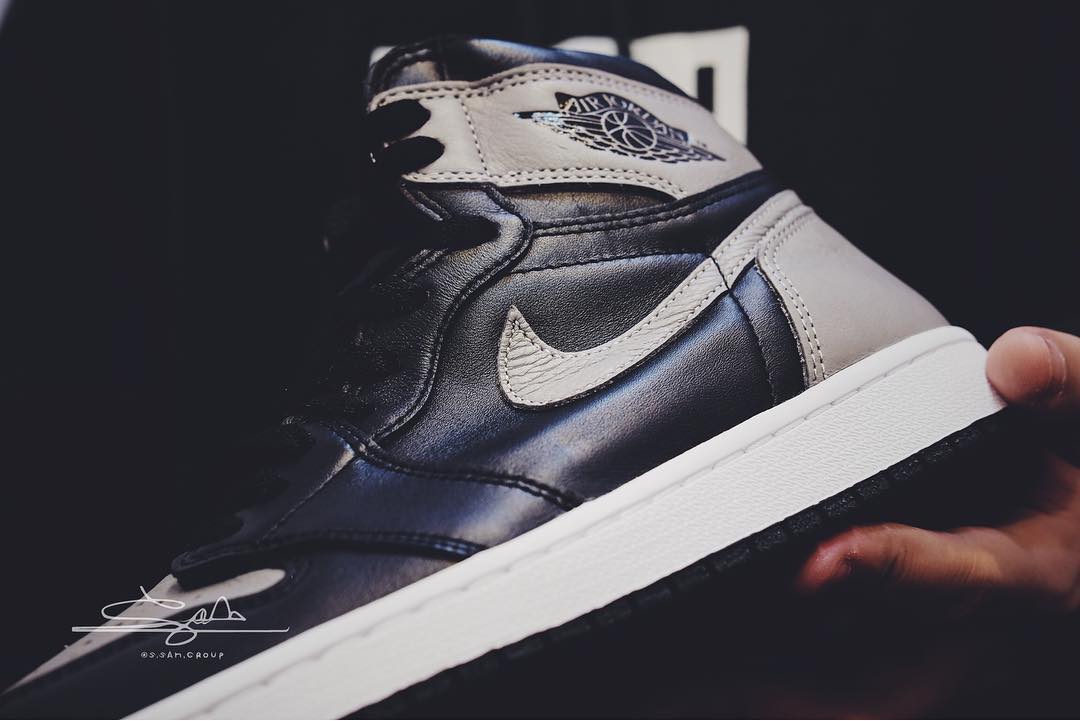 Air Jordan 1,AJ1,Shadow,555088 实物首次曝光!2018 Air Jordan 1 “Shadow” 皮质更柔软! Air Jordan 1,AJ1,Shadow,555088 实物首次曝光!2018 Air Jordan 1 “Shadow” 皮质更柔软!