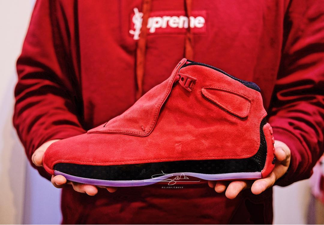 AA2494-601,AJ18,Air Jordan 18 AA2494-601 惊艳的性能怪兽!Air Jordan 18 “Toro” 清晰实物图赏 AA2494-601,AJ18,Air Jordan 18 AA2494-601 惊艳的性能怪兽!Air Jordan 18 “Toro” 清晰实物图赏