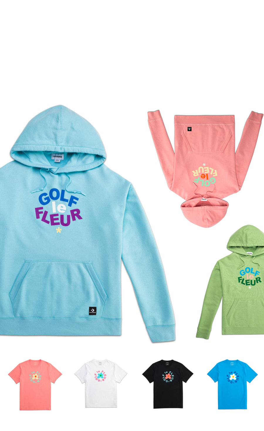 Converse,Golf le Fleur 明早发售!花卉联名 Golf le Fleur x Converse 入手链接释出 Converse,Golf le Fleur 明早发售!花卉联名 Golf le Fleur x Converse 入手链接释出