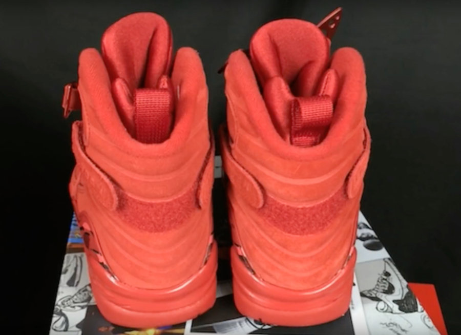 Air Jordan 8,AJ8,Valentine’s D 情人节主题配色!大红装扮 Air Jordan 8 首次曝光 Air Jordan 8,AJ8,Valentine’s D 情人节主题配色!大红装扮 Air Jordan 8 首次曝光