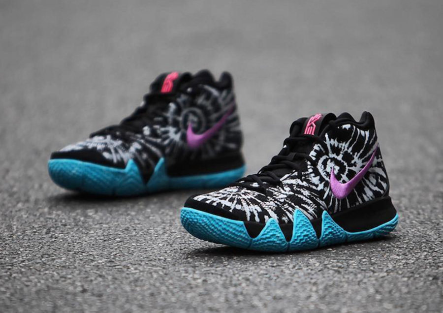 Kyrie 4,All-Star,AQ8623-001,Ni 极具视觉张力!泼墨设计 Kyrie 4 “All-Star” 实物近赏 Kyrie 4,All-Star,AQ8623-001,Ni 极具视觉张力!泼墨设计 Kyrie 4 “All-Star” 实物近赏