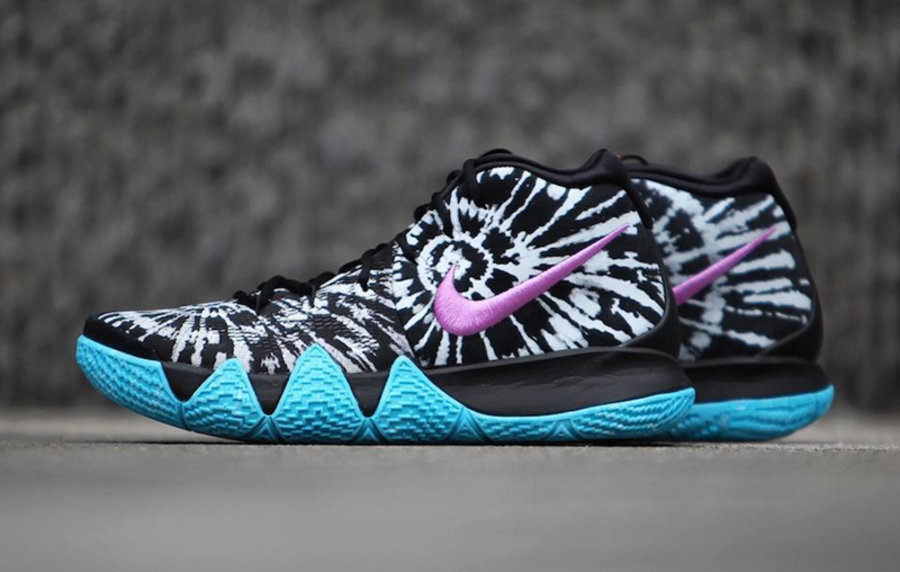 Kyrie 4,All-Star,AQ8623-001,Ni 极具视觉张力!泼墨设计 Kyrie 4 “All-Star” 实物近赏 Kyrie 4,All-Star,AQ8623-001,Ni 极具视觉张力!泼墨设计 Kyrie 4 “All-Star” 实物近赏
