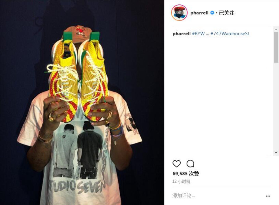 Pharrell Williams,adidas Origi 要搞大事情!菲董亲自曝光 Pharrell x BYW 联名新鞋实物 Pharrell Williams,adidas Origi 要搞大事情!菲董亲自曝光 Pharrell x BYW 联名新鞋实物