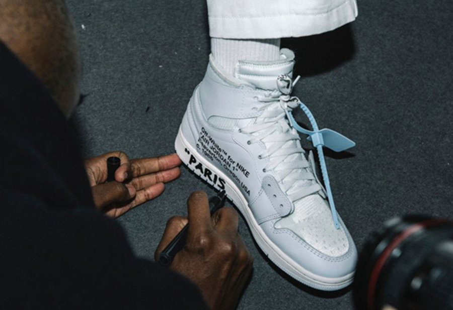 OFF-WHITE,Air Jordan 1,AJ1,AQ0 下月中旬登场!纯白 OFF-WHITE x AJ1 多角度实物近赏 OFF-WHITE,Air Jordan 1,AJ1,AQ0 下月中旬登场!纯白 OFF-WHITE x AJ1 多角度实物近赏