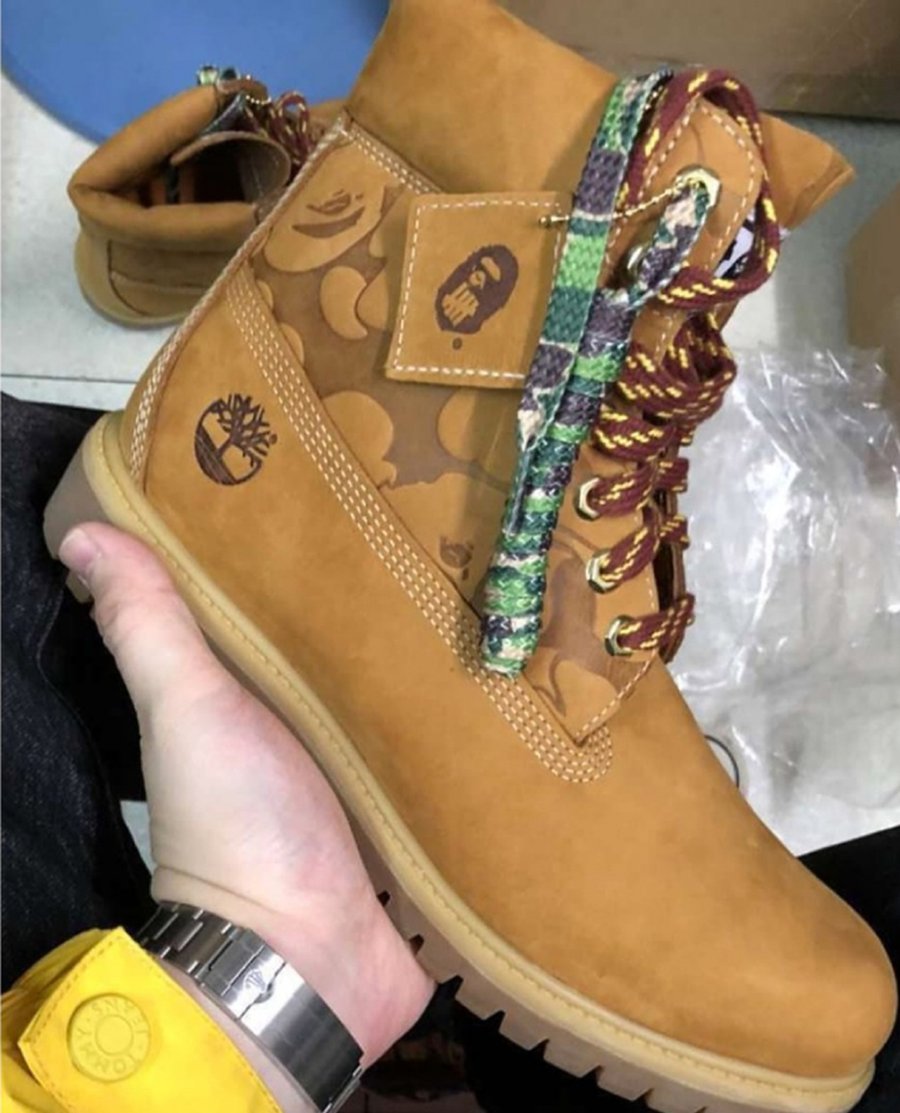 BAPE,UNDEFEATED,Timberland 强势三方联名!BAPE x UNDEFEATED x Timberland 实物曝光! BAPE,UNDEFEATED,Timberland 强势三方联名!BAPE x UNDEFEATED x Timberland 实物曝光!