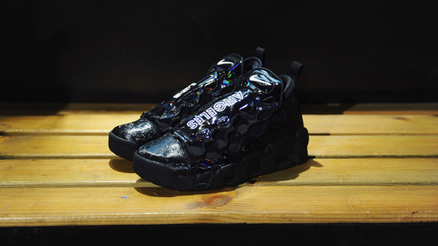 Air More Money,Nike 质感漆皮鞋身!两款 Air More Money 洛杉矶别注现已发售 Air More Money,Nike 质感漆皮鞋身!两款 Air More Money 洛杉矶别注现已发售