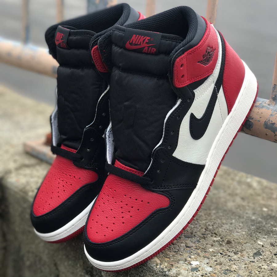 Air Jordan 1,AJ1,Bred Toe,5550 再曝全新实物图!黑红脚趾 Air Jordan 1 确定本月发售! Air Jordan 1,AJ1,Bred Toe,5550 再曝全新实物图!黑红脚趾 Air Jordan 1 确定本月发售!