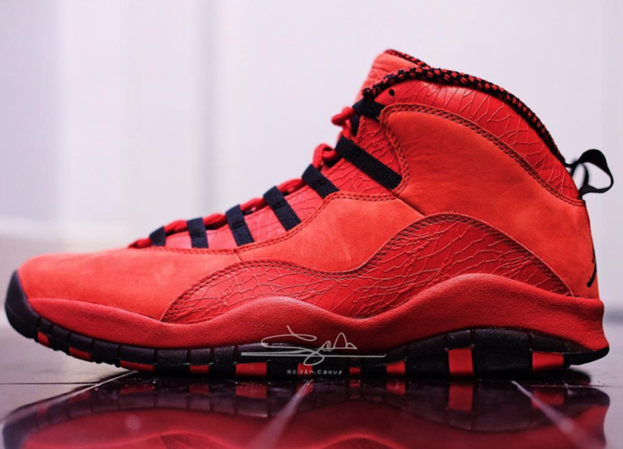 Steve Wiebe,Air Jordan 1,AJ10, 限量 230 双!大红色 Steve Wiebe x Air Jordan 10 即将登场 Steve Wiebe,Air Jordan 1,AJ10, 限量 230 双!大红色 Steve Wiebe x Air Jordan 10 即将登场