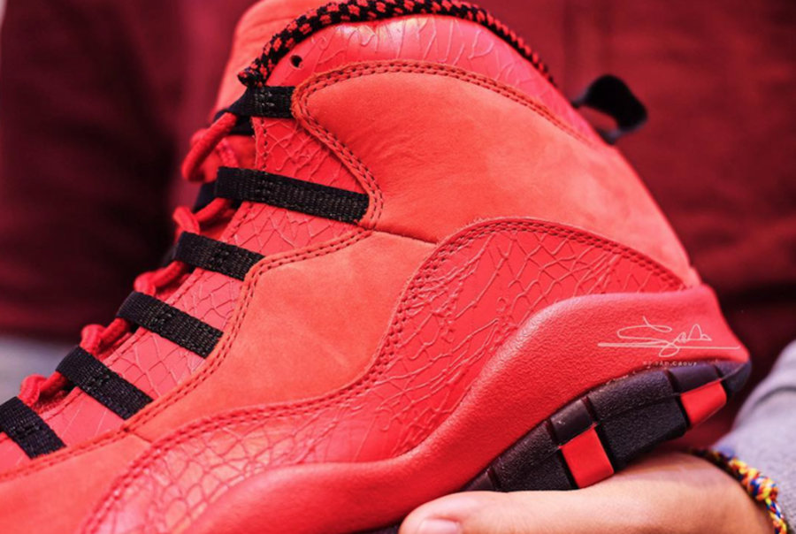 Steve Wiebe,Air Jordan 1,AJ10, 限量 230 双!大红色 Steve Wiebe x Air Jordan 10 即将登场 Steve Wiebe,Air Jordan 1,AJ10, 限量 230 双!大红色 Steve Wiebe x Air Jordan 10 即将登场