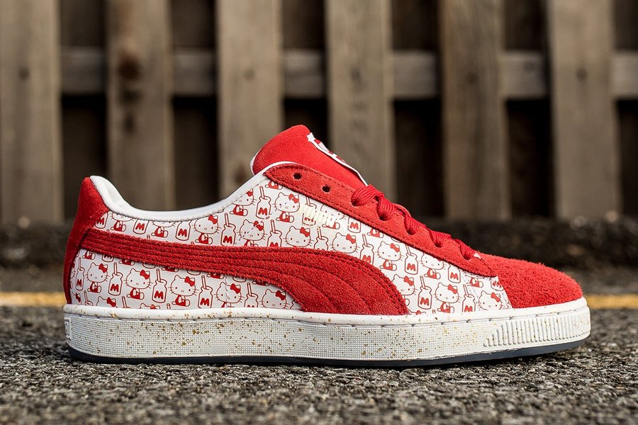 Puma,Suede 甜美气息袭来!这双 Hello Kitty 联名鞋绝对让妹子们把持不住! Puma,Suede 甜美气息袭来!这双 Hello Kitty 联名鞋绝对让妹子们把持不住!
