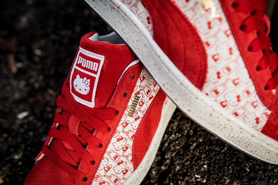 Puma,Suede 甜美气息袭来!这双 Hello Kitty 联名鞋绝对让妹子们把持不住! Puma,Suede 甜美气息袭来!这双 Hello Kitty 联名鞋绝对让妹子们把持不住!