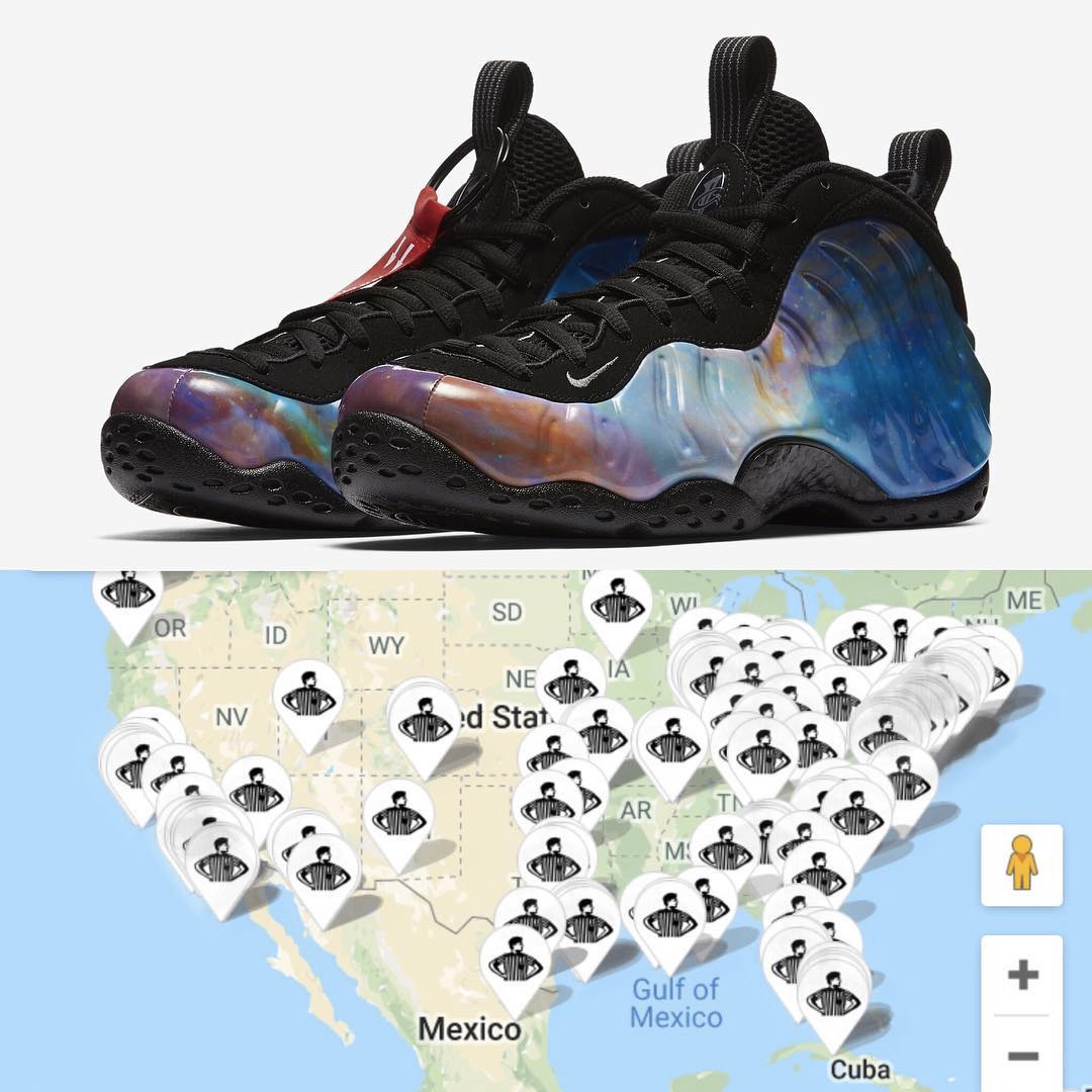 AR3771-800,Foamposite One,Foam AR3771-800 星云喷美国发售店铺图释出,看完你是不是长舒一口气? AR3771-800,Foamposite One,Foam AR3771-800 星云喷美国发售店铺图释出,看完你是不是长舒一口气?