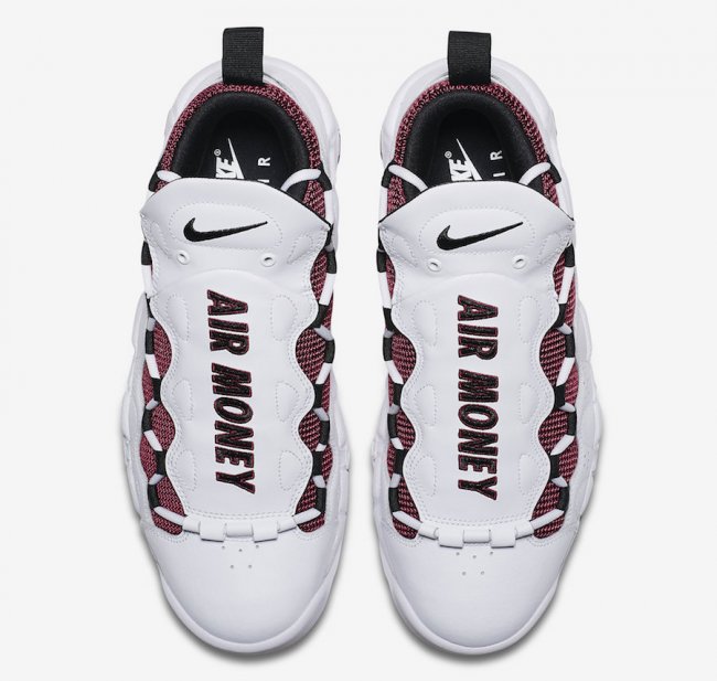 Nike,Air More Money,AJ2998-100 美金配色!白红 Air More Money 明早官网发售! Nike,Air More Money,AJ2998-100 美金配色!白红 Air More Money 明早官网发售!