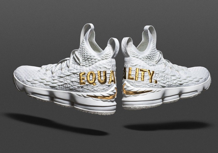 Nike,LeBron 全球限量 400 双!LeBron 15 “Equality” PE 开启发售 Nike,LeBron 全球限量 400 双!LeBron 15 “Equality” PE 开启发售