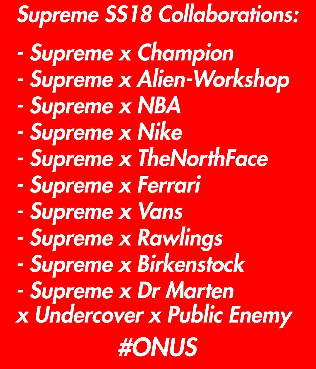 Supreme,KITH,Champion,UNDEFEAT Supreme 要与法拉利联名?!侃爷居然在狗仔身上学营销? Supreme,KITH,Champion,UNDEFEAT Supreme 要与法拉利联名?!侃爷居然在狗仔身上学营销?