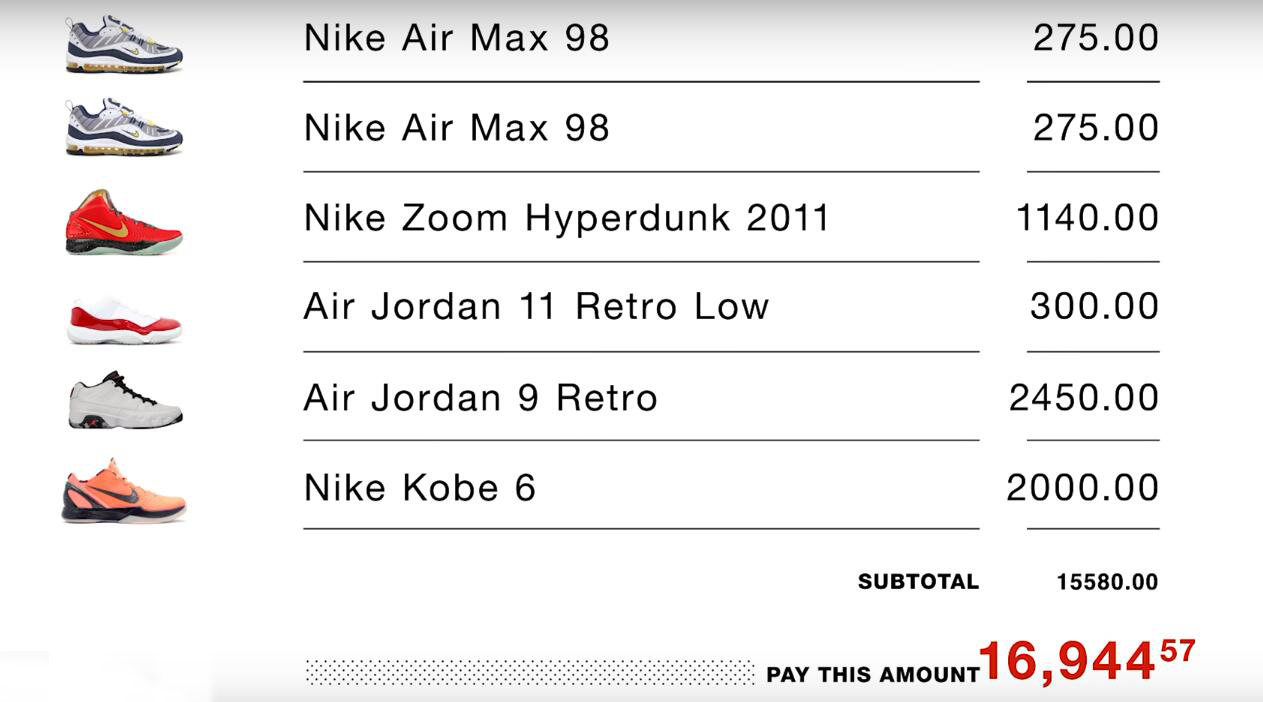 Sneaker Shopping,Air Jordan,Ni NBA 鞋王名不虚传!P.J. 塔克买鞋又花了一万七千美元! Sneaker Shopping,Air Jordan,Ni NBA 鞋王名不虚传!P.J. 塔克买鞋又花了一万七千美元!