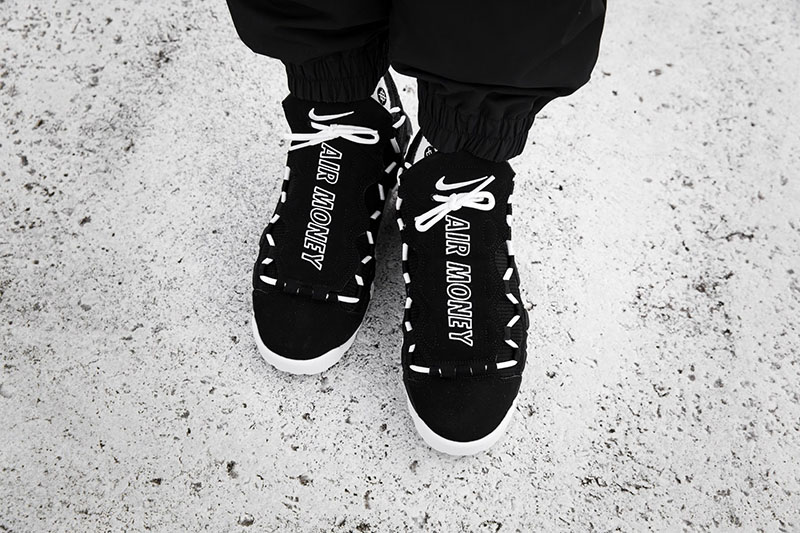 Air More Money,Nike,Bold Curre 街头玩家的心头好!黑白撞色 Air More Money 新品即将发售 Air More Money,Nike,Bold Curre 街头玩家的心头好!黑白撞色 Air More Money 新品即将发售