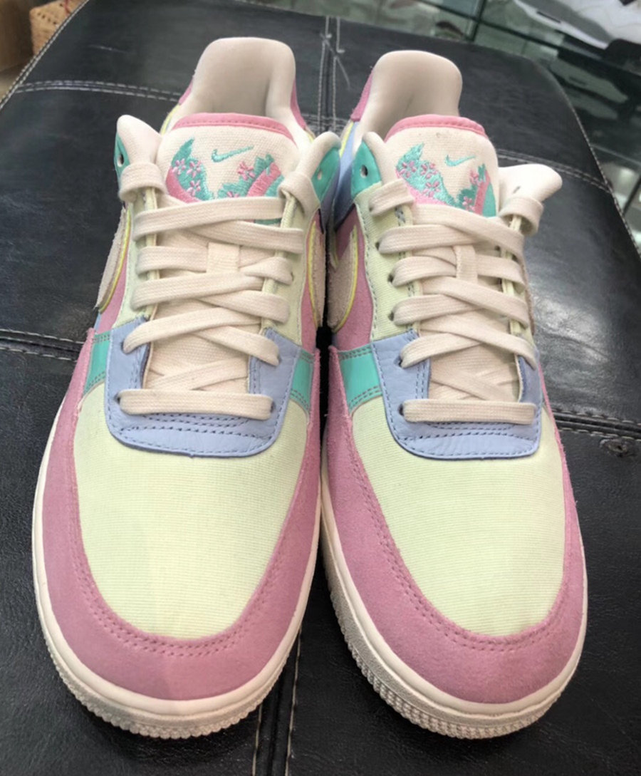 Nike,Air Force 1 Low,AF1,AH846 多材质拼接鞋面!Air Force 1 Low 复活节彩蛋配色曝光 Nike,Air Force 1 Low,AF1,AH846 多材质拼接鞋面!Air Force 1 Low 复活节彩蛋配色曝光
