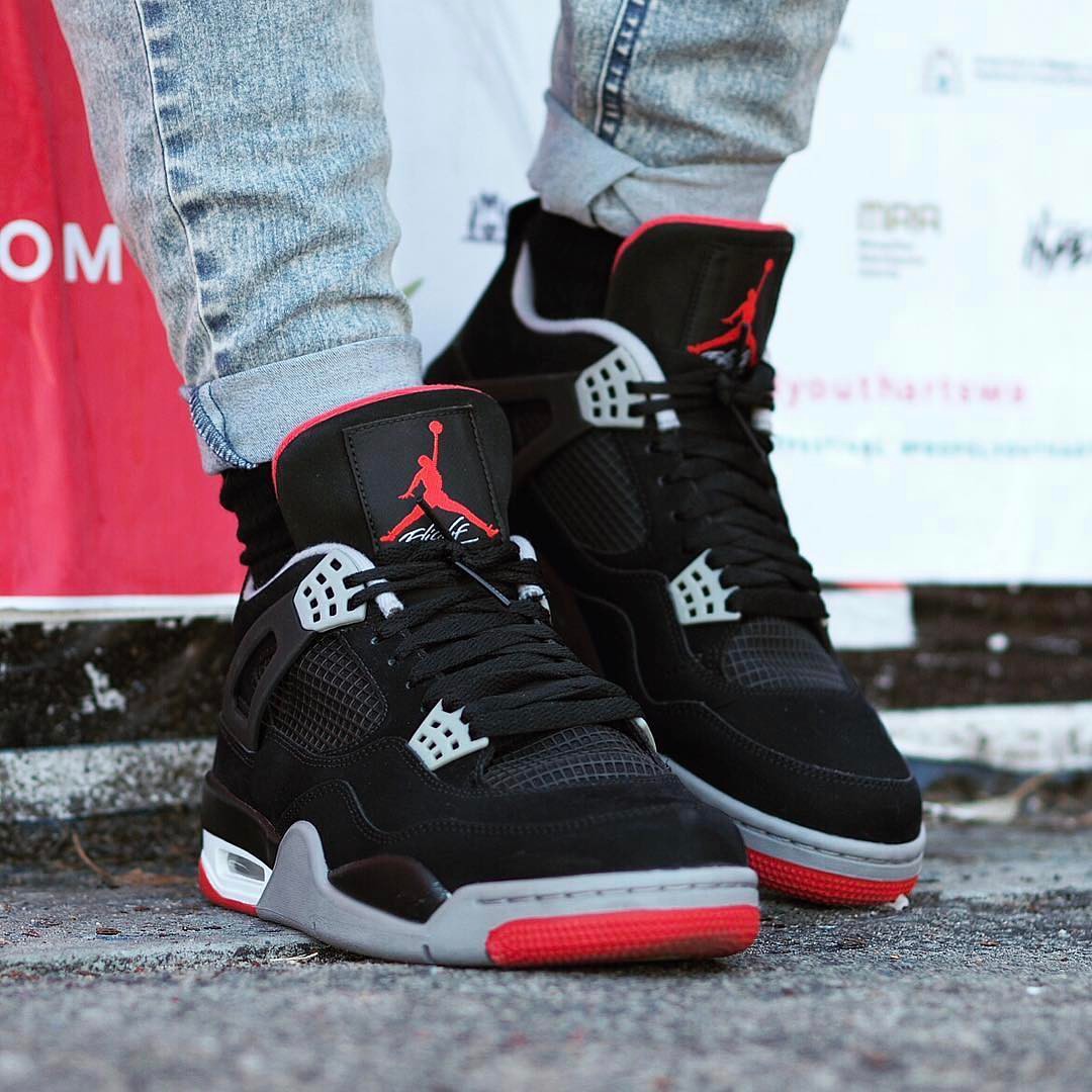 AJ4,Air Jordan 4 最美不过黑红!Air Jordan 4 “Bred” 或在明年二月回归 AJ4,Air Jordan 4 最美不过黑红!Air Jordan 4 “Bred” 或在明年二月回归