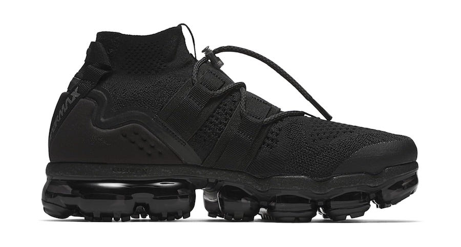 Nike,Air VaporMax,Air VaporMax 酷到没朋友!纯黑 Air VaporMax Utility 四月再次发售 Nike,Air VaporMax,Air VaporMax 酷到没朋友!纯黑 Air VaporMax Utility 四月再次发售