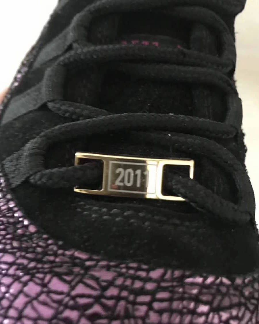 AJ11,Air Jordan 11 爆裂纹鞋头!全新黑紫 Air Jordan 11 Low 将于 5 月发售! AJ11,Air Jordan 11 爆裂纹鞋头!全新黑紫 Air Jordan 11 Low 将于 5 月发售!