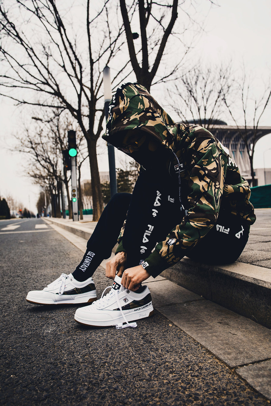 FILA,AAPE 既有串标又有迷彩!限量发售的 AAPE x FILA 全新联名系列来了! FILA,AAPE 既有串标又有迷彩!限量发售的 AAPE x FILA 全新联名系列来了!