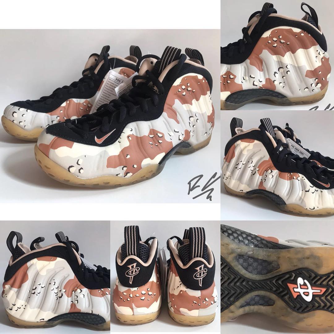 Nike,Air Foamposite One 售价 000 美元!这双沙漠迷彩喷全球仅 6 双 Nike,Air Foamposite One 售价 000 美元!这双沙漠迷彩喷全球仅 6 双