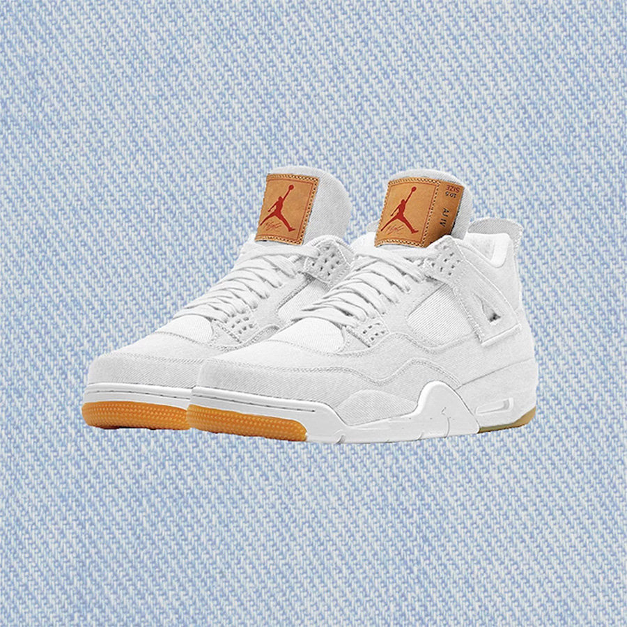 AO2571,AJ4,Air Jordan 4 AO2571-100-001 双色齐发!白单宁、黑单宁 Levis x Air Jordan 4 发售日期确定! AO2571,AJ4,Air Jordan 4 AO2571-100-001 双色齐发!白单宁、黑单宁 Levis x Air Jordan 4 发售日期确定!