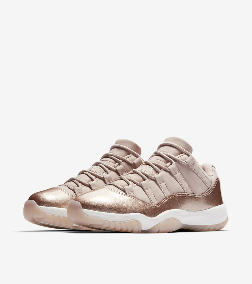 AH7860-105,AJ11,Air Jordan 11 AH7860-105 奢华气质降临!女生款玫瑰金 Air Jordan 11 Low 官网链接释出 AH7860-105,AJ11,Air Jordan 11 AH7860-105 奢华气质降临!女生款玫瑰金 Air Jordan 11 Low 官网链接释出