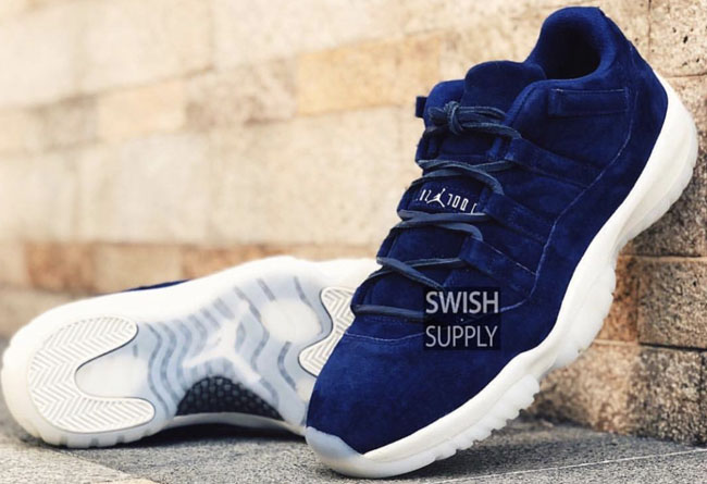 Air Jordan 11 Low,AJ11,RE2PECT 确定 5 月发售!蓝麂皮 Air Jordan 11 Low 实物欣赏 Air Jordan 11 Low,AJ11,RE2PECT 确定 5 月发售!蓝麂皮 Air Jordan 11 Low 实物欣赏