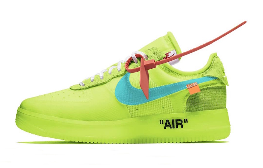 OFF-WHITE,Nike,Air Force 1,AO4 极致骚气荧光绿!全新 OFF-WHITE x Air Force 1 首次曝光 OFF-WHITE,Nike,Air Force 1,AO4 极致骚气荧光绿!全新 OFF-WHITE x Air Force 1 首次曝光