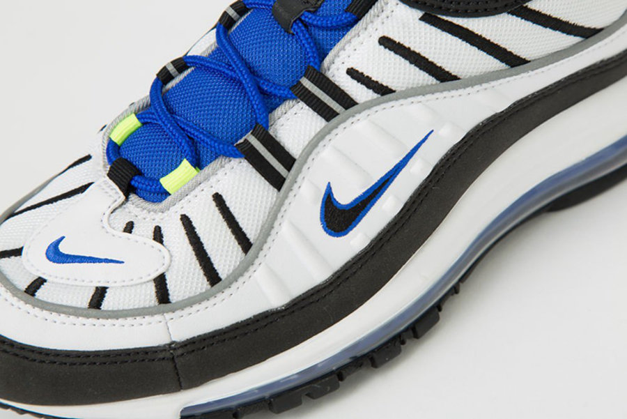 Nike,Air Max 98,640744-103 纯正复古运动风!Nike Air Max 98 “Racer Blue” 实物图 Nike,Air Max 98,640744-103 纯正复古运动风!Nike Air Max 98 “Racer Blue” 实物图