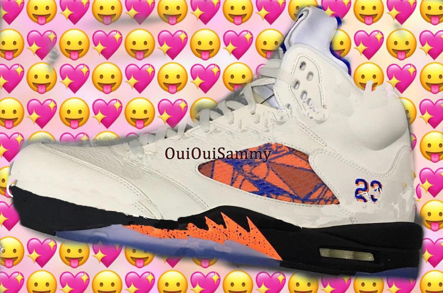 AJ5,Air Jordan 5,136027-148 蓝橙尼克斯主题!Air Jordan 5 “Orange Peel” 九月正式发售 AJ5,Air Jordan 5,136027-148 蓝橙尼克斯主题!Air Jordan 5 “Orange Peel” 九月正式发售