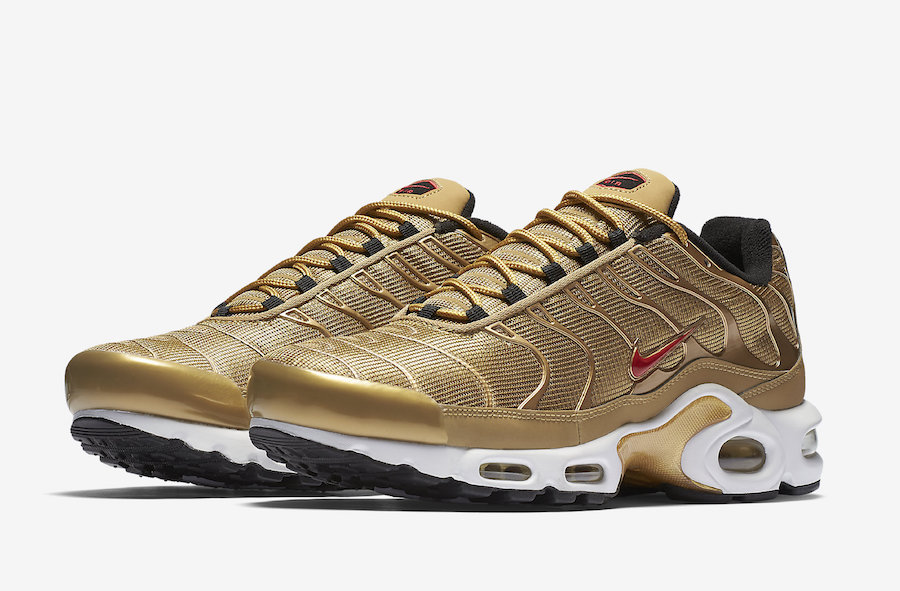 Nike,Air Max Plus,903827-700 复古还浮夸!金子弹配色 Air Max Plus 下周发售 Nike,Air Max Plus,903827-700 复古还浮夸!金子弹配色 Air Max Plus 下周发售