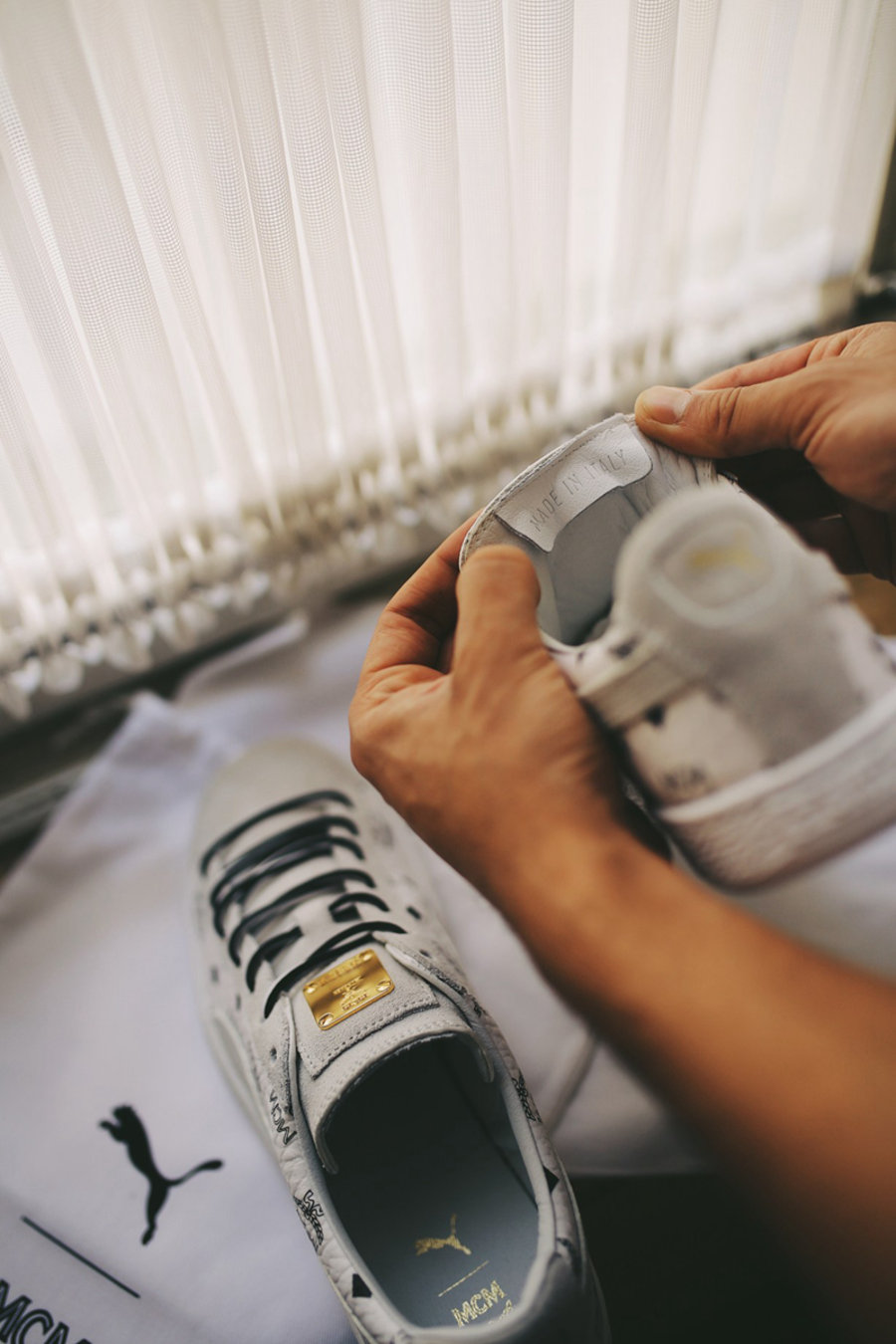 MCM,PUMA,Suede 配置奢华!MCM x PUMA Suede 实物美图欣赏 MCM,PUMA,Suede 配置奢华!MCM x PUMA Suede 实物美图欣赏