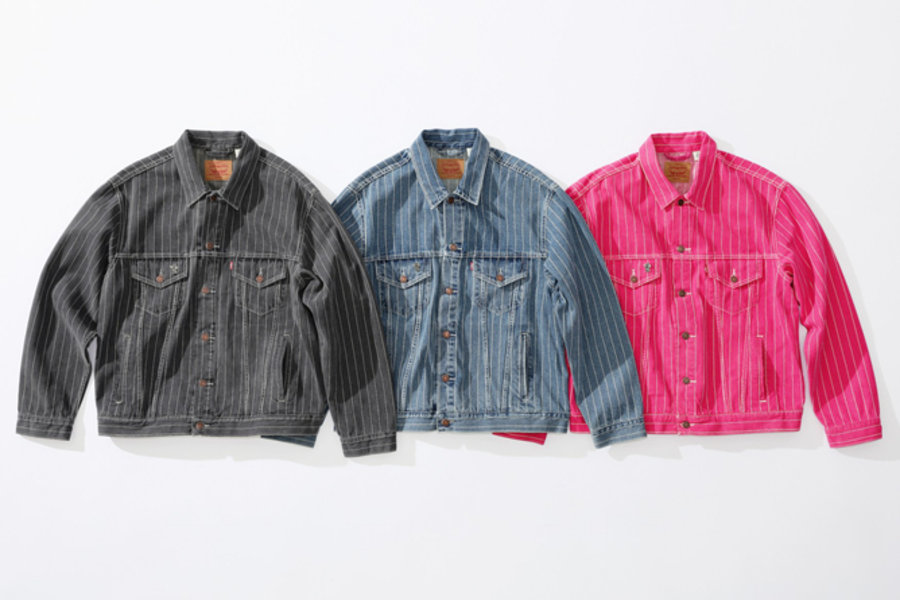 kanye west,supreme 牛仔条纹当道!全新 Supreme x Levi's 联名系列正式发布! kanye west,supreme 牛仔条纹当道!全新 Supreme x Levi's 联名系列正式发布!