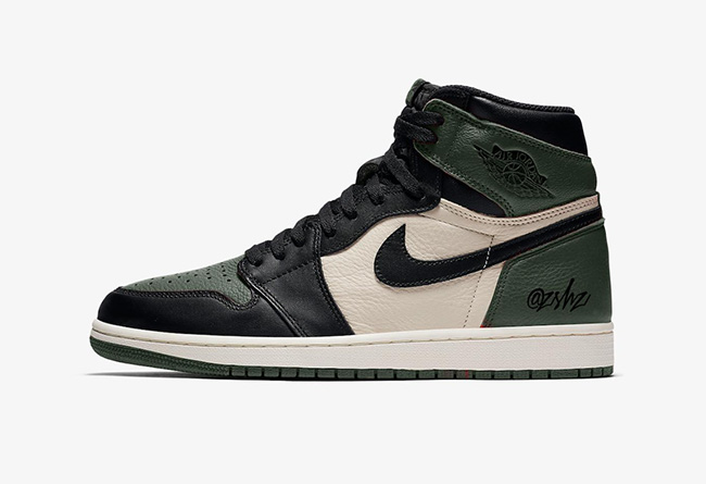 AJ1,Air Jordan 1,555088-302 太疯狂了!黑绿脚趾 Air Jordan 1 信息首次曝光 AJ1,Air Jordan 1,555088-302 太疯狂了!黑绿脚趾 Air Jordan 1 信息首次曝光