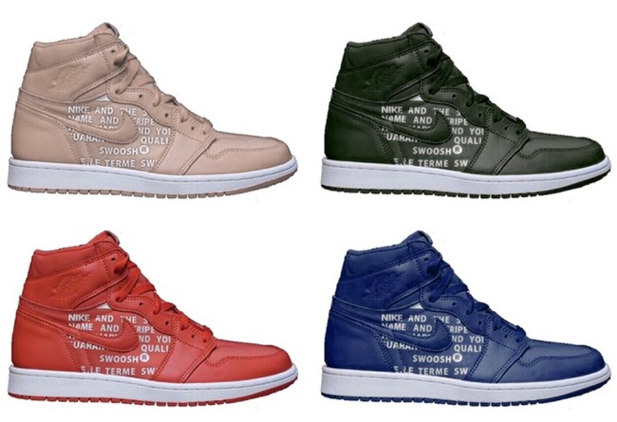 OFF-WHITE,Air Jordan 1,AJ1 OFF-WHITE 风格 AJ1 不止有红色!字体系列多款新配色曝光 OFF-WHITE,Air Jordan 1,AJ1 OFF-WHITE 风格 AJ1 不止有红色!字体系列多款新配色曝光