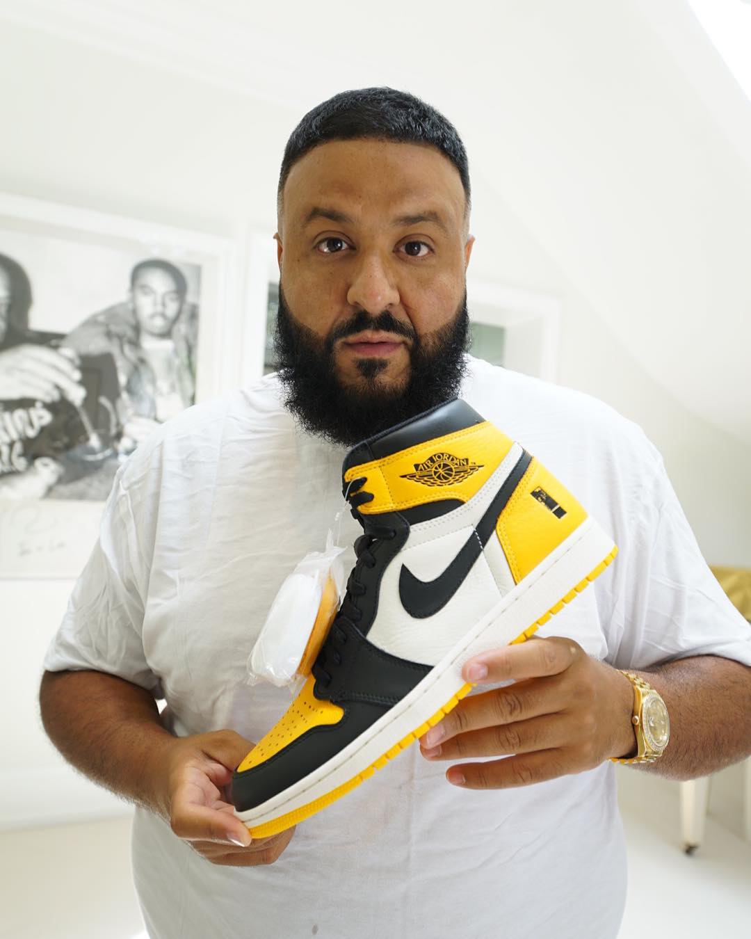 明星,DJ Khaled,AJ1,Air Jordan 1, 罕见亲友版本!DJ Khaled 又来晒鞋拉仇恨了 明星,DJ Khaled,AJ1,Air Jordan 1, 罕见亲友版本!DJ Khaled 又来晒鞋拉仇恨了