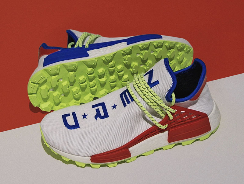发售,N.E.R.D,adidas NMD Hu 天价鞋款迎来鸳鸯配色!N.E.R.D x adidas NMD Hu 实物细节曝光 发售,N.E.R.D,adidas NMD Hu 天价鞋款迎来鸳鸯配色!N.E.R.D x adidas NMD Hu 实物细节曝光