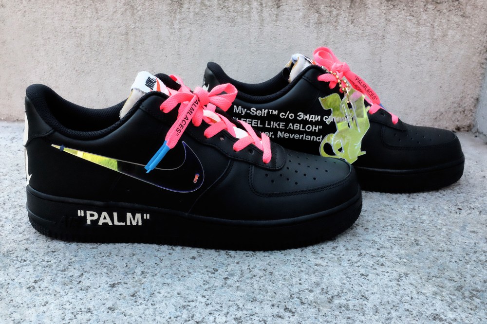 Nike,Palm Angels,Air Force 1 比 OFF-WHITE 联名更特别!定制 Palm Angels x AF1 实物曝光 Nike,Palm Angels,Air Force 1 比 OFF-WHITE 联名更特别!定制 Palm Angels x AF1 实物曝光