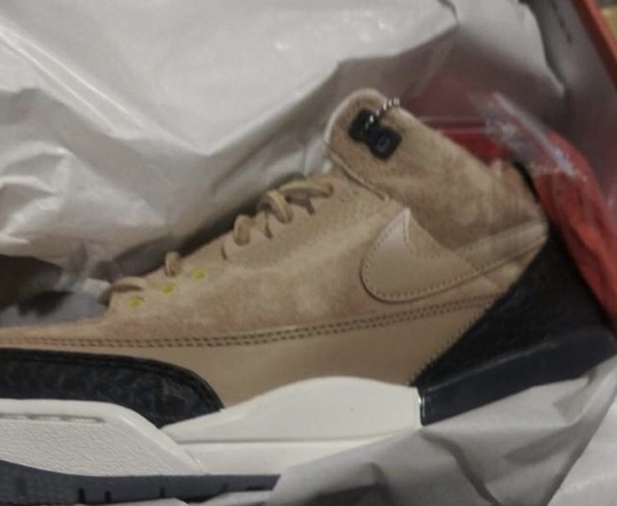 Air Jordan 3,AJ3, 卡其色麂皮!Air Jordan 3 JTH “Bio Beige” 全新配色曝光 Air Jordan 3,AJ3, 卡其色麂皮!Air Jordan 3 JTH “Bio Beige” 全新配色曝光