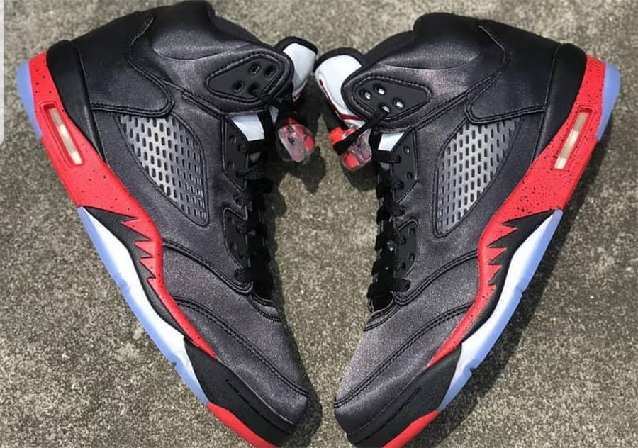 Air Jordan 5,Satin,AJ5,136027- 气场依旧强大!丝绸 Air Jordan 5 Satin 更多实物图释出 Air Jordan 5,Satin,AJ5,136027- 气场依旧强大!丝绸 Air Jordan 5 Satin 更多实物图释出