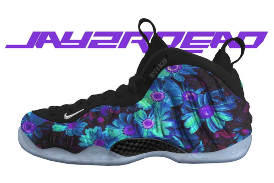 Nike,Air Foamposite One,Air Fo 花卉、黑金、海军蓝!三款全新喷泡曝光 Nike,Air Foamposite One,Air Fo 花卉、黑金、海军蓝!三款全新喷泡曝光