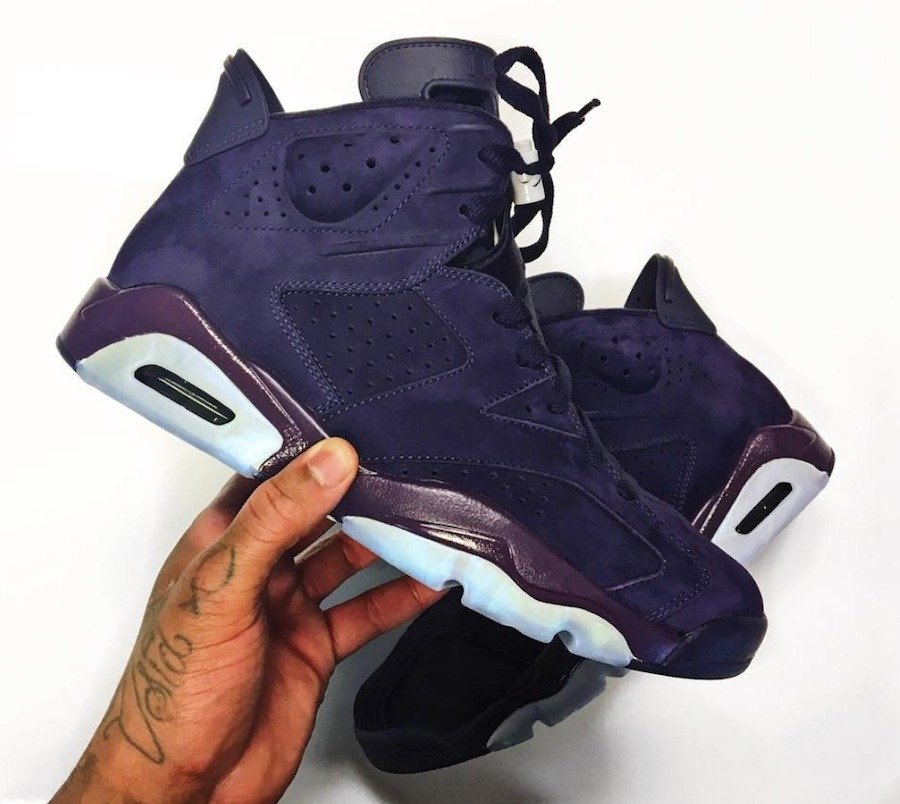 AirAir Jordan 6,AJ6,Purple Rai 大家都喜欢的紫葡萄!男款 Air Jordan 6 “Purple Rain” 首次曝光 AirAir Jordan 6,AJ6,Purple Rai 大家都喜欢的紫葡萄!男款 Air Jordan 6 “Purple Rain” 首次曝光