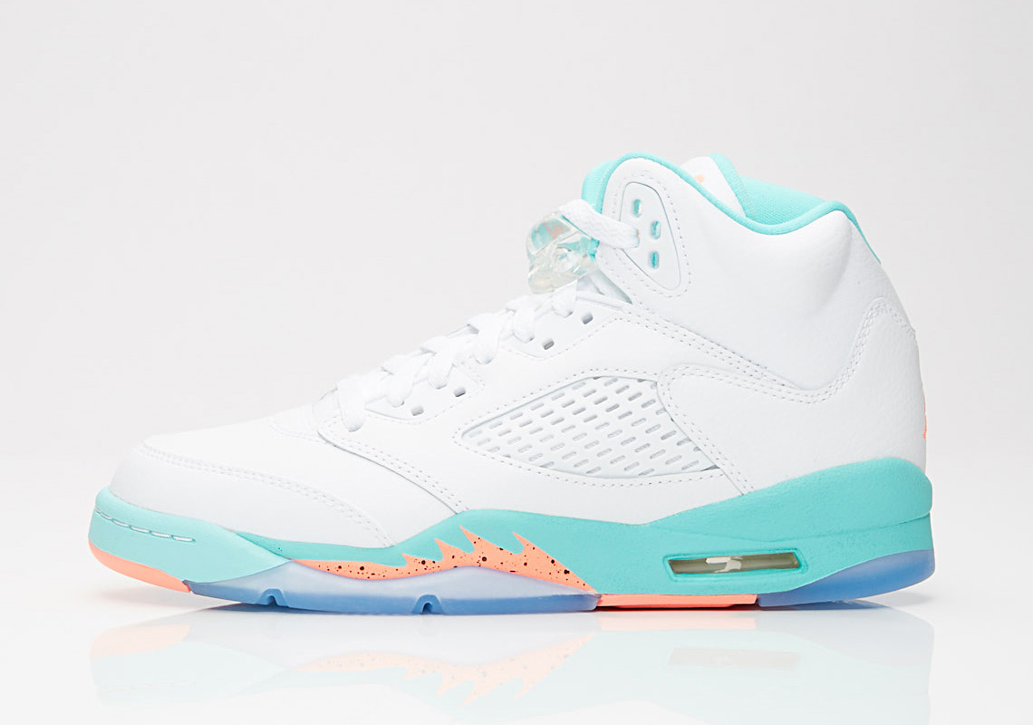 Nike,Air Jordan5,440892-100,发售 配色极为小清新!女生专属配色 Air Jordan 5 “Light Aqua” 下周发售 Nike,Air Jordan5,440892-100,发售 配色极为小清新!女生专属配色 Air Jordan 5 “Light Aqua” 下周发售