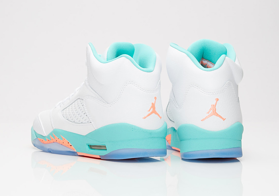 Nike,Air Jordan5,440892-100,发售 配色极为小清新!女生专属配色 Air Jordan 5 “Light Aqua” 下周发售 Nike,Air Jordan5,440892-100,发售 配色极为小清新!女生专属配色 Air Jordan 5 “Light Aqua” 下周发售