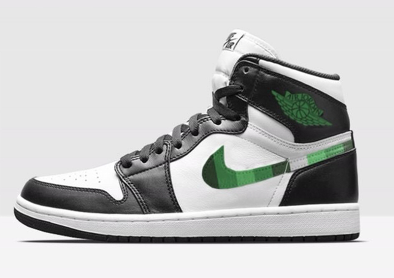 Air Jordan 1,AJ1,发售 黑白鞋面绿色勾子!Air Jordan 1 “Sports Illustrated” 曝光 Air Jordan 1,AJ1,发售 黑白鞋面绿色勾子!Air Jordan 1 “Sports Illustrated” 曝光